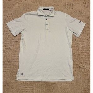 Greyson Mens Golf Polo Baby Blue Classic Mens Size Small S Road Soup